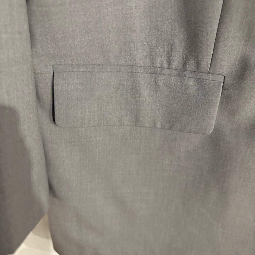 Abound Gray Single-Button Tailored Blazer - image 2